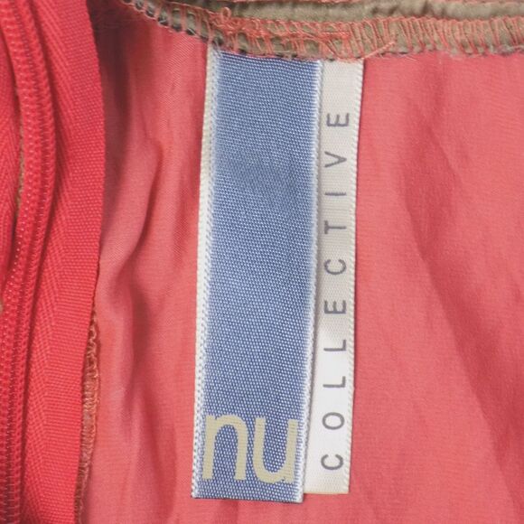 Nu Collective Silk Halter Dress XS Boho Tier Cocktail Indie (BUNDLE PRICE $7) - Picture 4 of 5